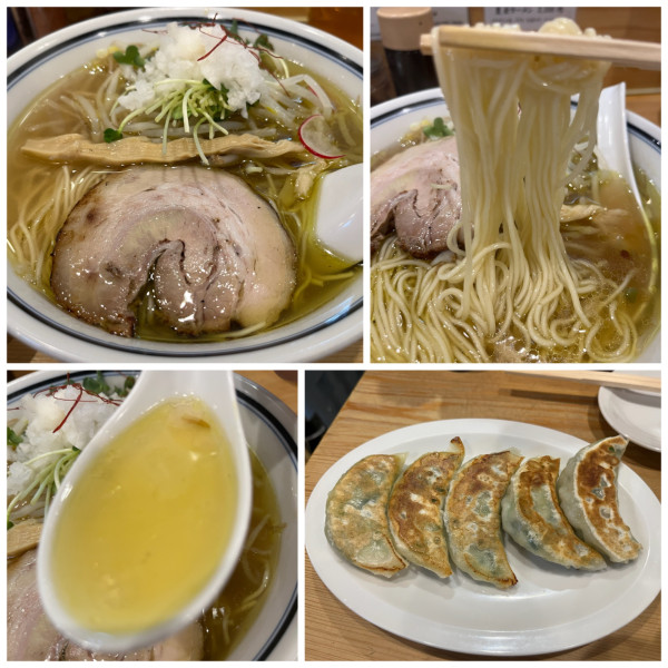 「【冬季限定】がくつちラーメン大辛口1300円くろおび餃子」@利尻昆布ラーメン くろおびの写真