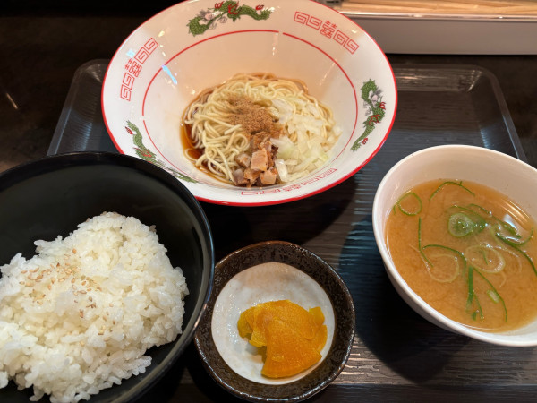 「玉飯朝食　ハーフ」@中華そば 春ちゃんの写真