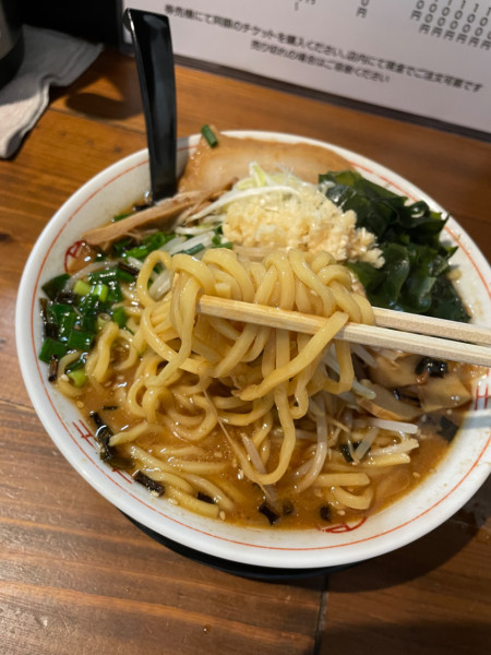 「焦がしネギ油のスタ味噌ラーメン」@スタミナススムの写真
