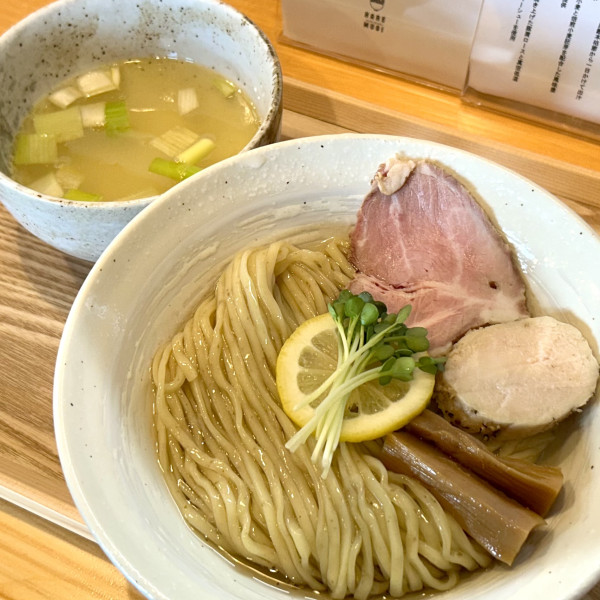 「昆布水つけ麺 塩」@HARE tokidoki MUGIの写真