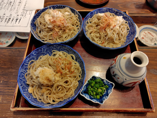 「おろしそば大1600円」@そば切り たかやの写真