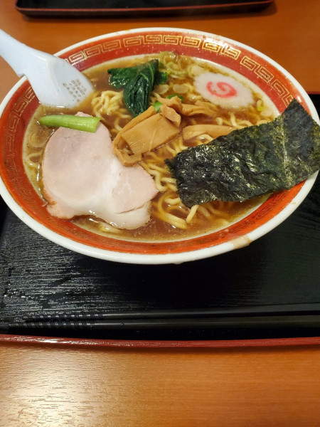 「ラーメン、半チャーハン」@中華料理 幸楽の写真