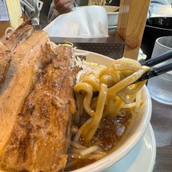 本気の炙り焼豚そば1340円