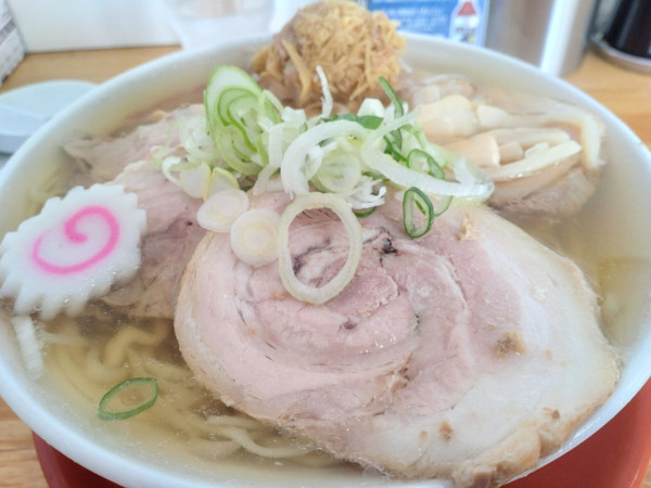 「しょうがチャーシューめん大盛＋餃子３個」@麺処にっ田屋の写真