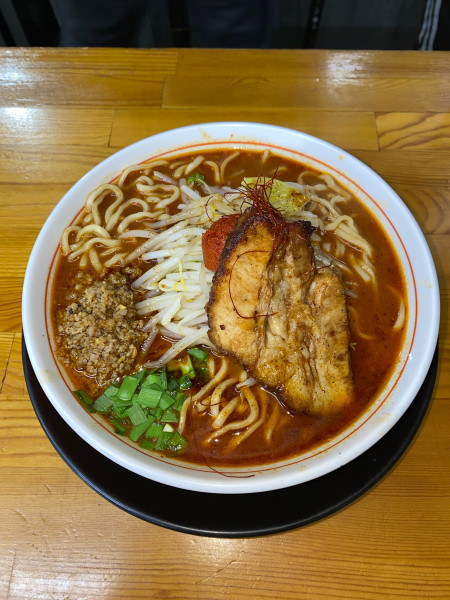「しびれ辛みそ誤爆大盛¥1,240円」@ラーメン・つけ麺 爆王の写真