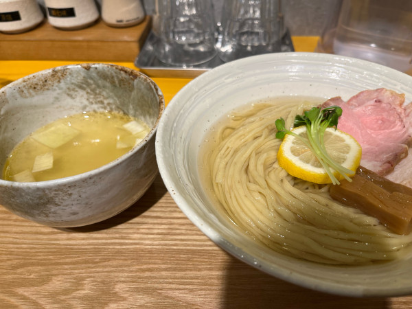 「昆布水つけ麺 塩」@BABA NOODLE HOUSEの写真