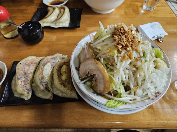 「背脂ラーメン」@ひかり食堂の写真
