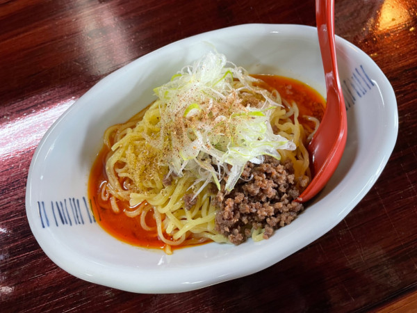 「汁なし担々麺４辛　￥９００」@汁なし担々麺すいか 2号店の写真