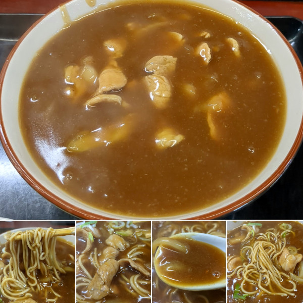 「カレー南蛮そば　850円」@東嶋屋の写真