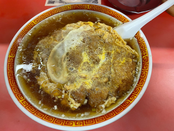 「かつそば¥900」@新駒の写真