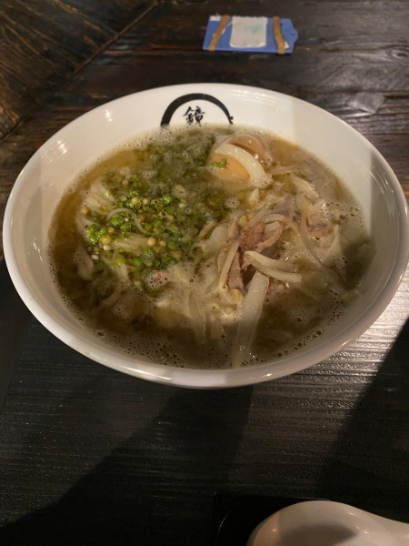 「山椒味噌爽麺＋味玉」@らーめん愉悦処 鏡花の写真