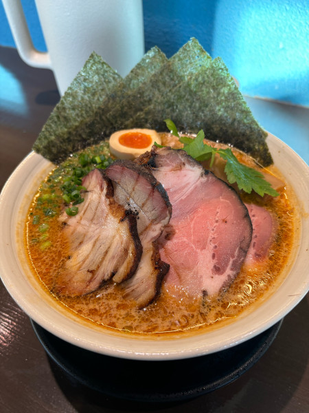 「濃厚無双味噌ラーメン」@濃厚無双味噌ラーメン 味噌乃マルショウ 下妻店の写真