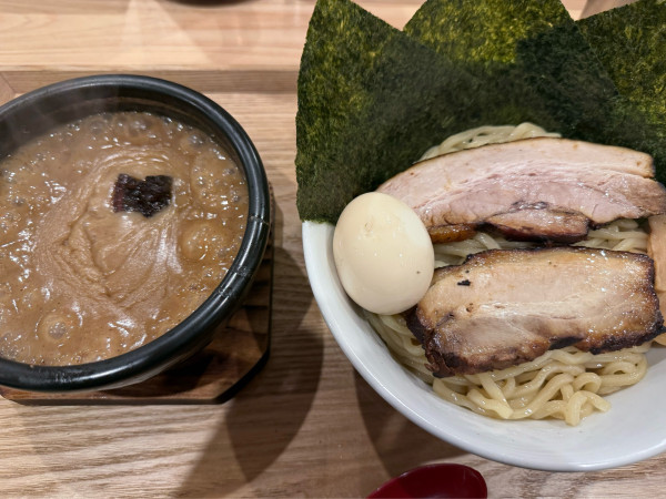 「特製つけ麺（1430円）と 卵雑炊（160円）」@麺屋 らいこうの写真