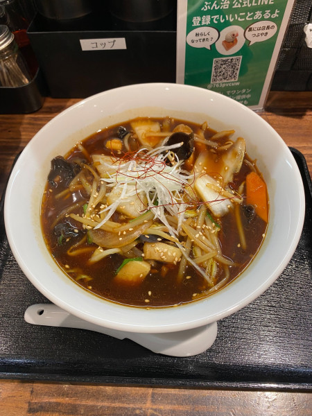 「中華街の五目麺」@らーめんぶん治の写真