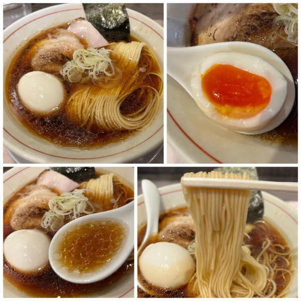 「鶏中華そば 醤油 1050円 味玉160円」@麺 コレキヨの写真