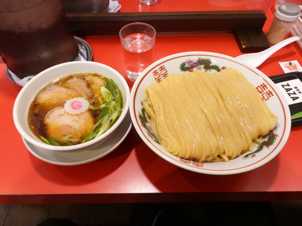 「つけそば1,800円+大盛700円」@カドヤ食堂 本店の写真