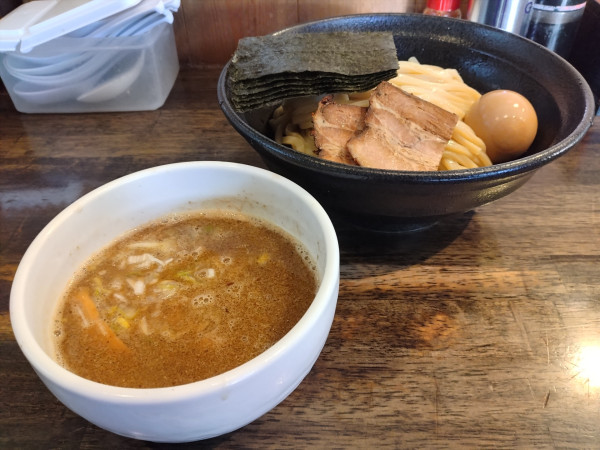 「特製つけ麺」@吉田食堂の写真