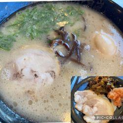 博多ラーメン香美（超こってり味）広瀬香美オススメ博多盛りトッピン