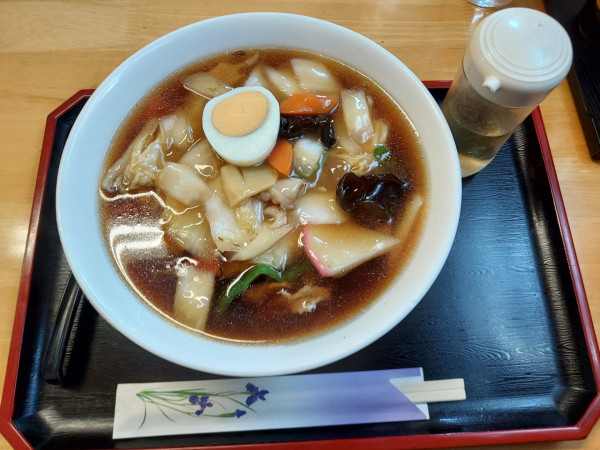 「うまにそば（広東麵）800円」@栄楽飯店の写真