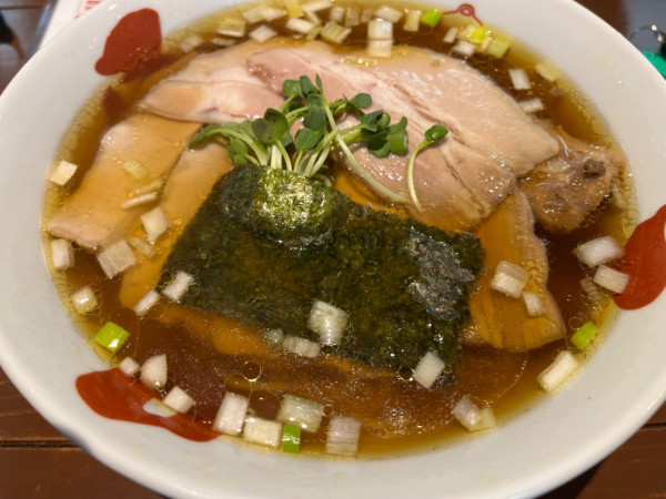 「バラ肉そば：1300円」@支那そば 正月屋の写真