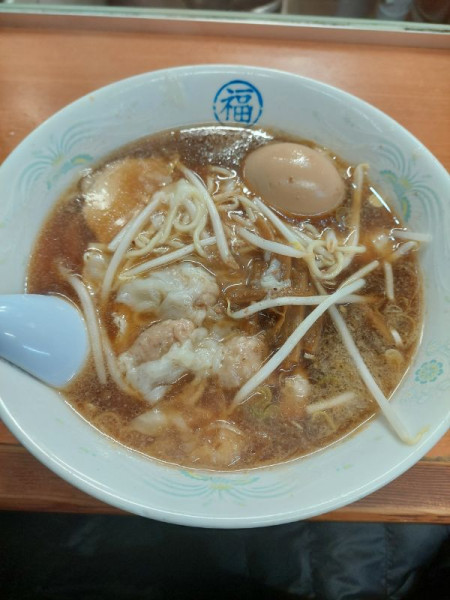 「玉子ワンタン麺」@丸福 荻窪店の写真