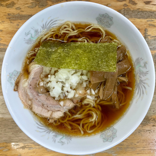 「アサヒスーパードライ＋多満自慢熱燗＋もつ煮込み→ ラーメン」@丸幸の写真