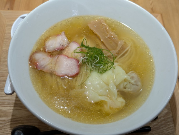 「ワンタン麺並」@ワンタン麺 志の写真