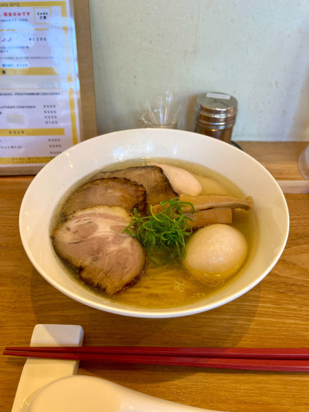 「特製ご恩らぁめん(塩)」@らぁめん ご恩の写真