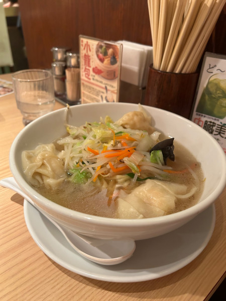 「海老雲呑入り絶品たんめん」@横濱一品香 相鉄ジョイナス店の写真