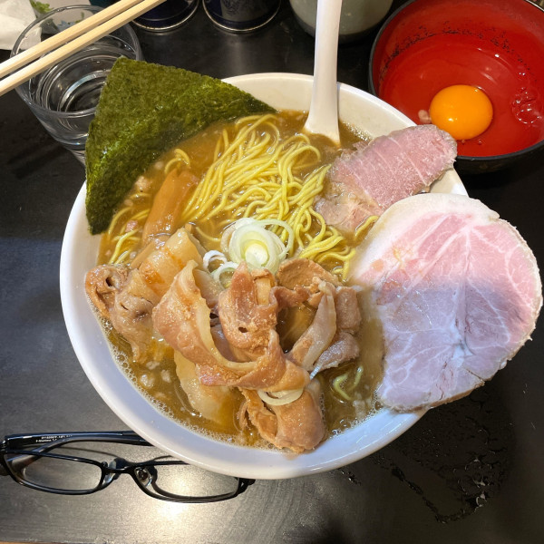 「縞ゾイ10キロとタラコ10キロの100ラーメン」@一条流がんこ総本家分家四谷荒木町の写真