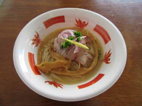 「芛堂寺×佐波理　帆立白湯蕎麦（１０００円）」@第2回ラーメン万博2024 in TSUCHIURAの写真