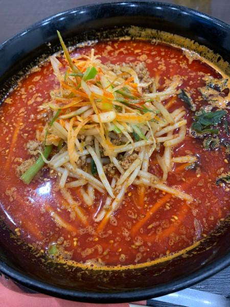 「担々麺 赤」@むらかみ亭の写真