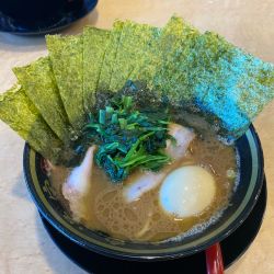 のり玉ラーメン➕ライス　麺硬め