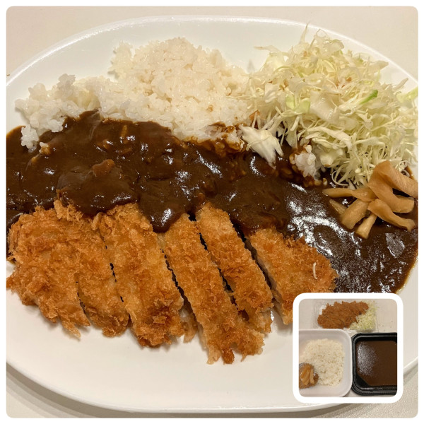 「カツカレー(竹)649円【年末感謝祭価格】通常1001円」@かつや 千葉印西店の写真