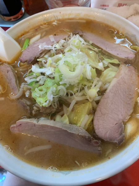 「ネギみそチャーシュー麺」@扇州中華飯店の写真