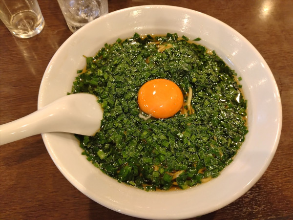 「にらそば¥930+おじさん飲み会」@三幸園 白山通り店の写真