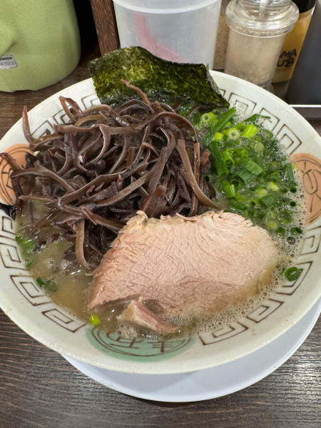 「らーめん きくらげ」@博多長浜らーめん 楓神の写真