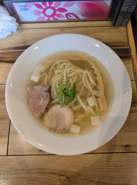 「中華蕎麦 塩」@土浦麺処 龍乃舞の写真