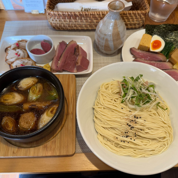 「鴨南蛮つけそば」@麺屋 さくらの写真