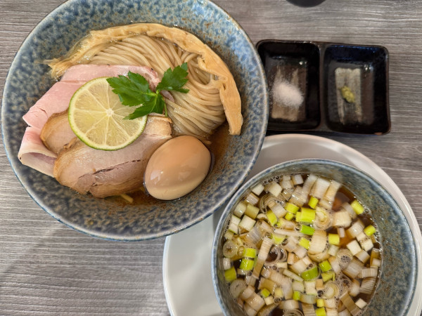 「特製昆布水つけ麺（醤油）」@中華そば 翠の写真