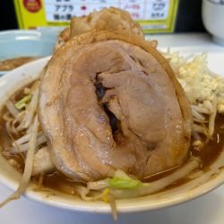濃厚ラーメン 並（野菜 ﾆﾝﾆｸ ｱﾌﾞﾗ）