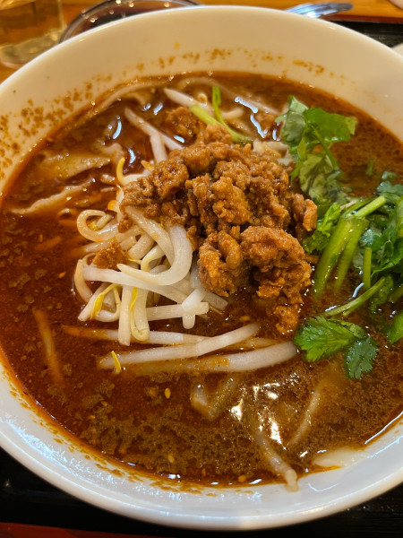 「坦々刀削麺」@刀削麺荘 唐家 錦糸町店の写真