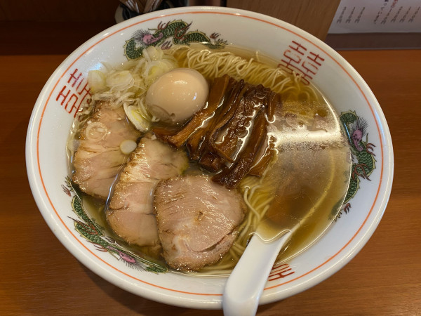 「中華そば（大）全部乗せ1,100円」@中華そば さとう 元町店の写真