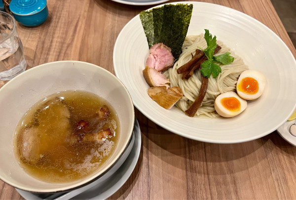 「特製塩つけ麺　+中盛」@麺処 ほん田 秋葉原本店の写真