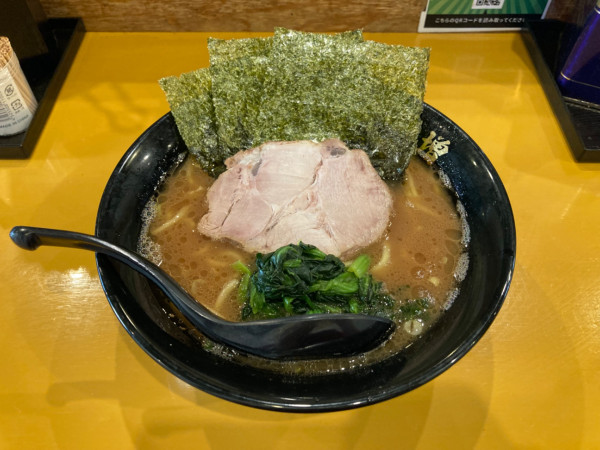 「ラーメン 並」@横浜家系ラーメン 麺家福増の写真