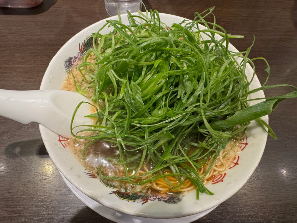 「葱ラーメン」@来来亭 塩尻店の写真