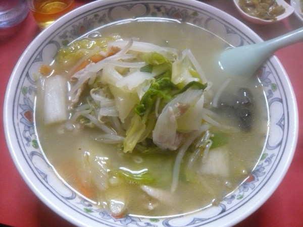 「タンメン（麺少なめ）」@飛龍の写真