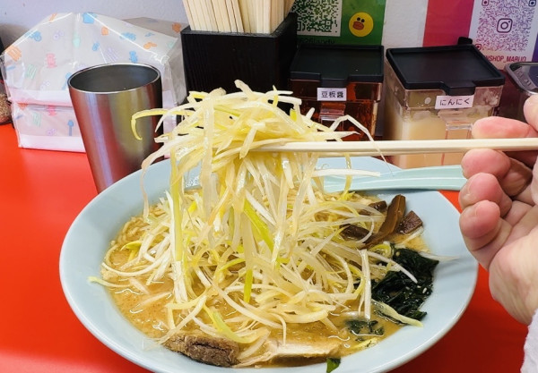 「味噌ネギラーメン」@ラーメンショップ まるQの写真