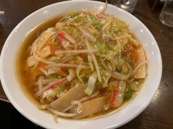 「大辛サンマーメン」@三幸園 白山通り店の写真