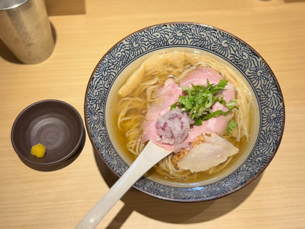 「数量限定 淡麗金目鯛中華そば 890円」@中華そば 聖の写真